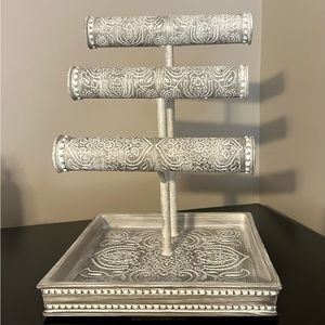 Jewelry Organizer Stand with Tray